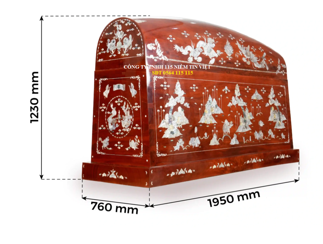 Hòm Nhất Căm Xe Cẩn Xà Cừ